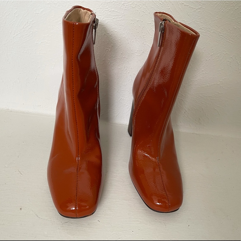 Vince camuto tan leather boots